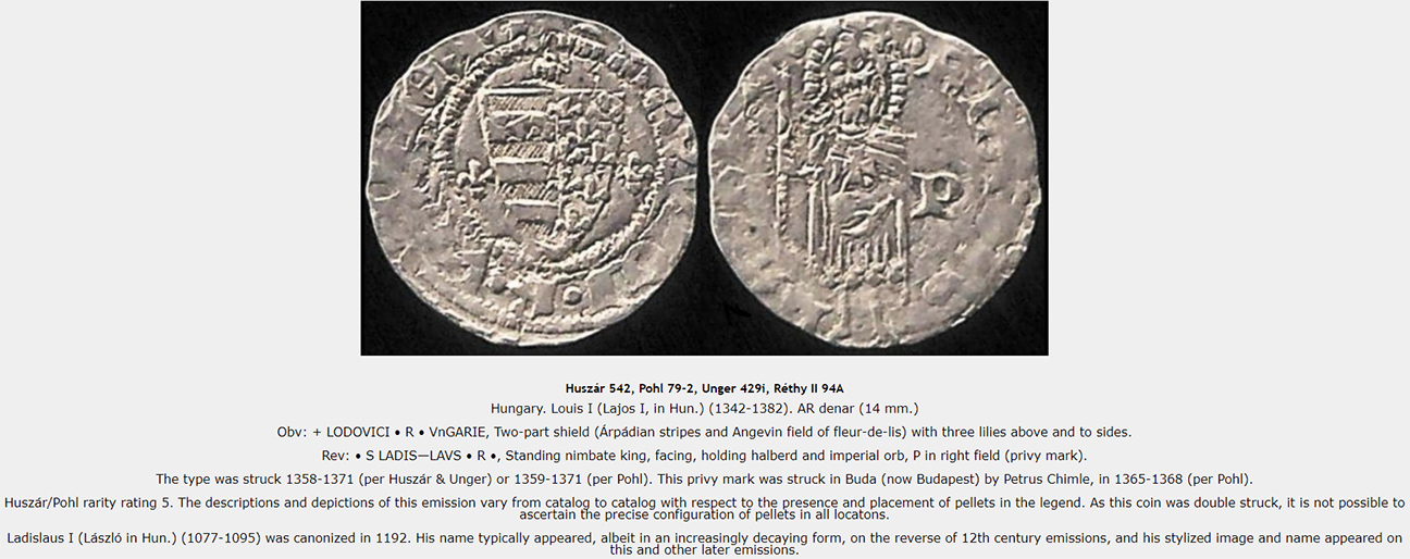 Seek-Confirmation-Of-Attribution-Of-Hungary-Denar-Lajos-I,-Datable-To-1366